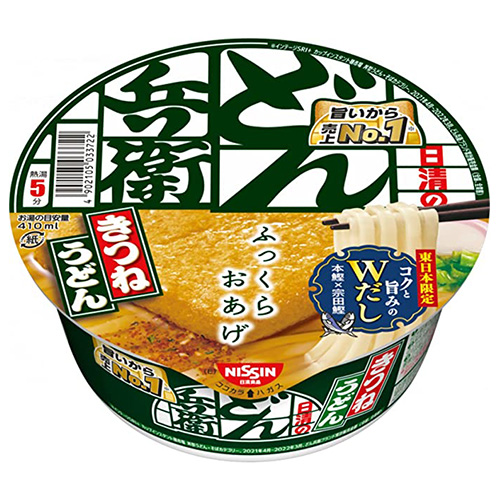 日清-24 どん兵衛 きつねうどん東 12入